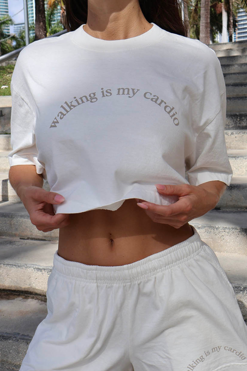 Walking Is My Cardio Tee