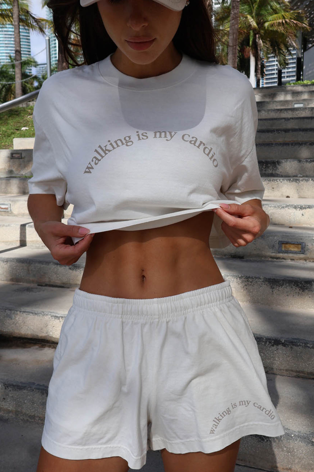 Walking Is My Cardio Tee