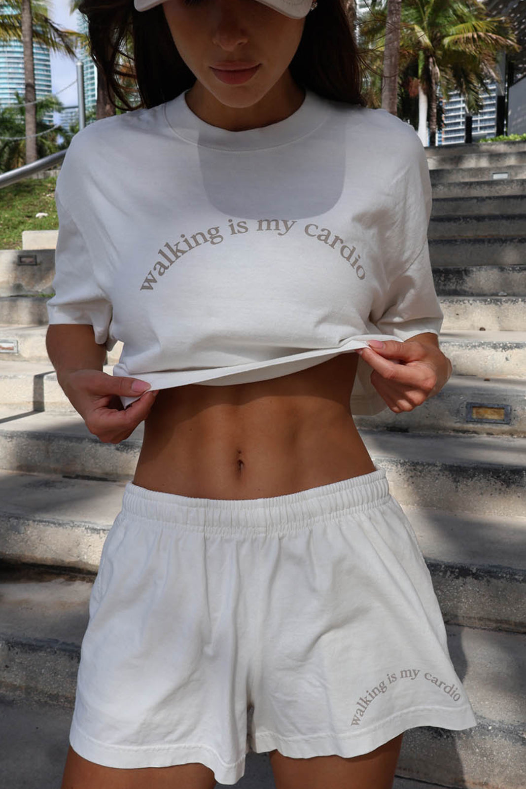 Walking Is My Cardio Tee